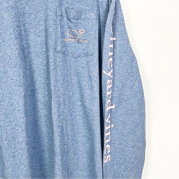 Vineyard Vines Men’s Long Sleeve Pocket Tee – Size Small - Picture 2 of 7